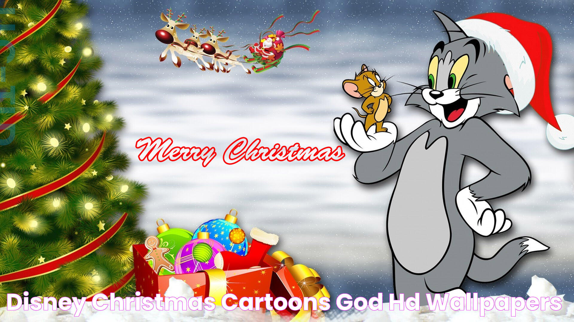 Disney Christmas Cartoons God HD Wallpapers