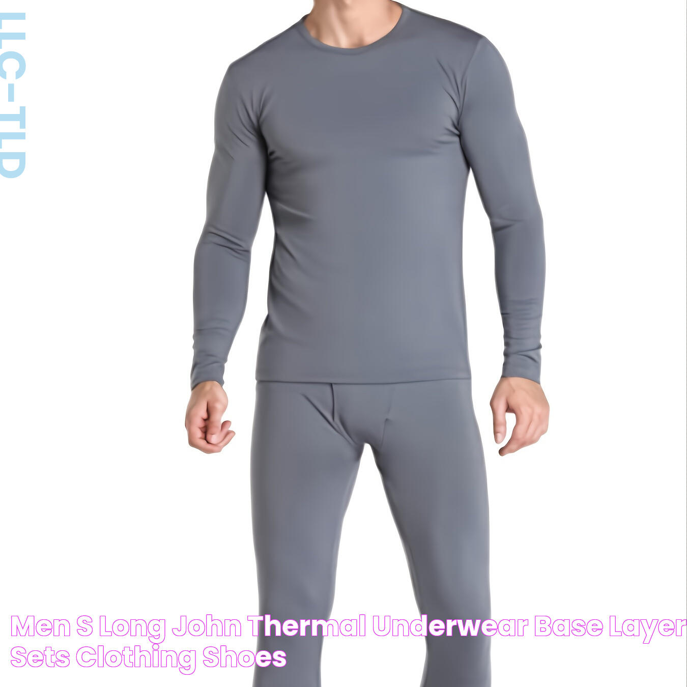 Men's Long John Thermal Underwear, Base Layer Sets Clothing, Shoes