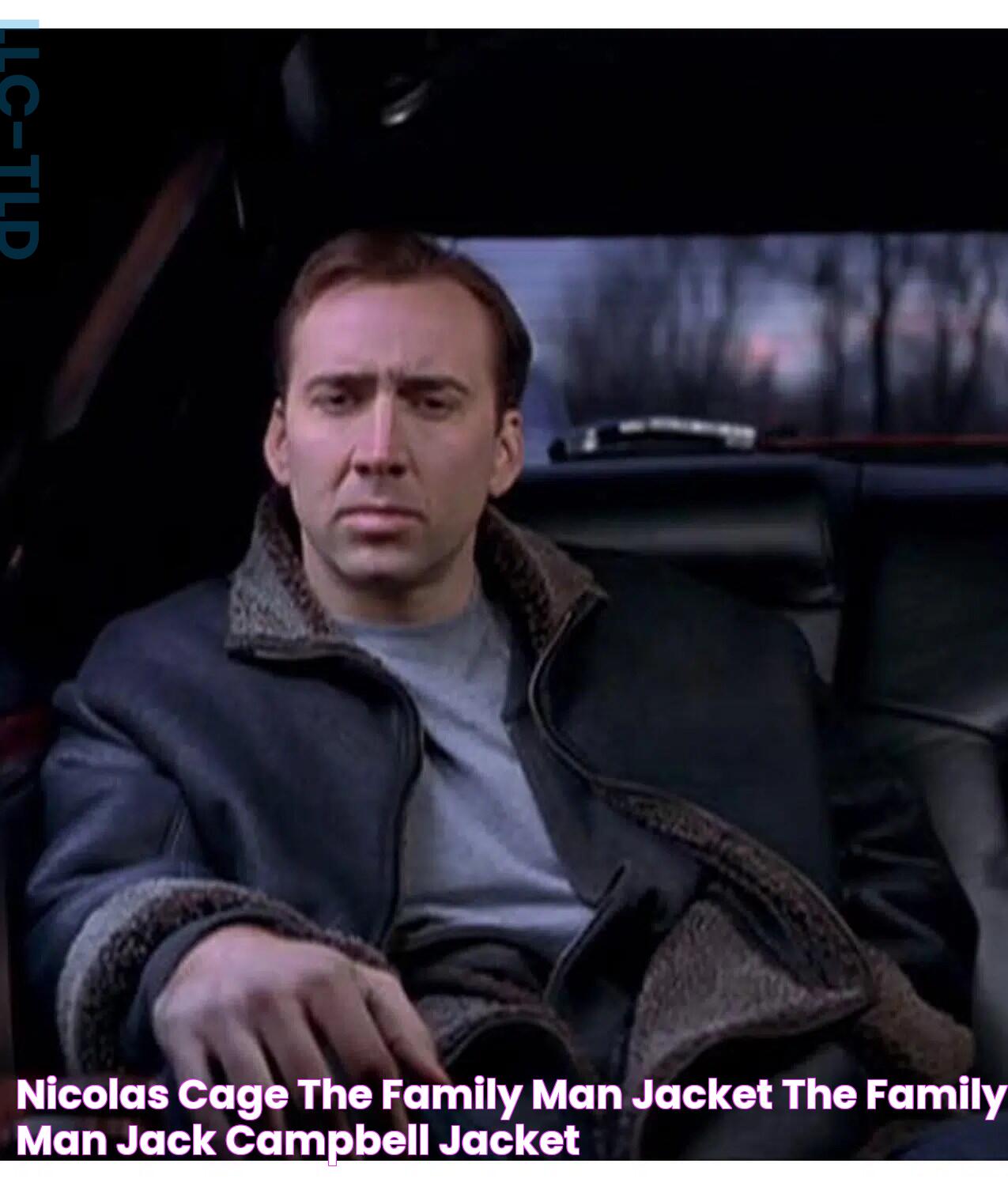 Nicolas Cage The Family Man Jacket The Family Man Jack Campbell Jacket