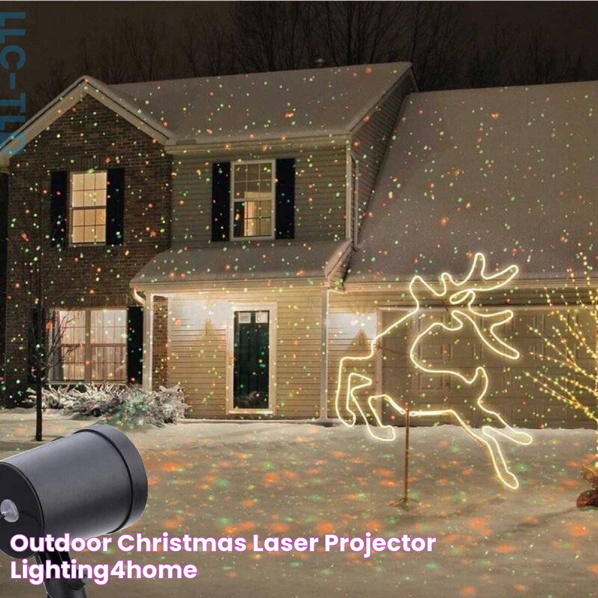 Outdoor Christmas Laser Projector Lighting4Home