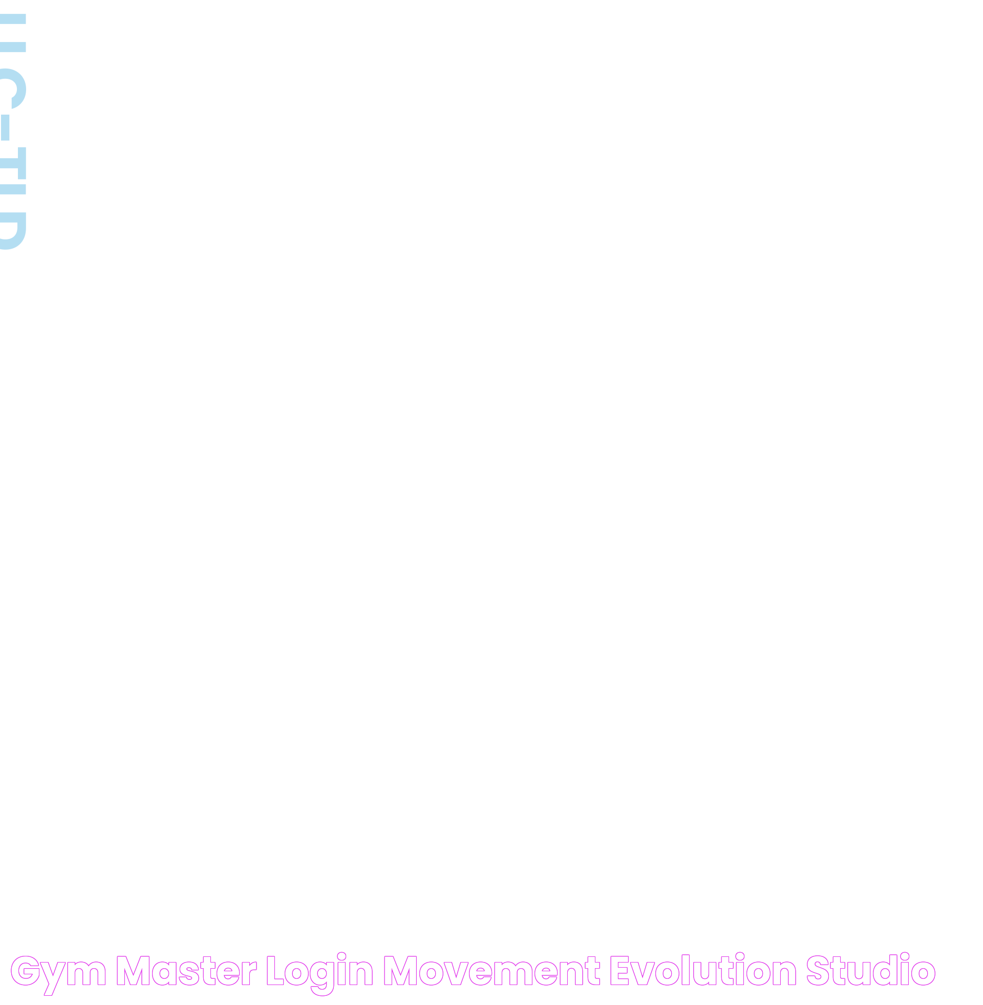 GYM MASTER LOGIN Movement Evolution Studio