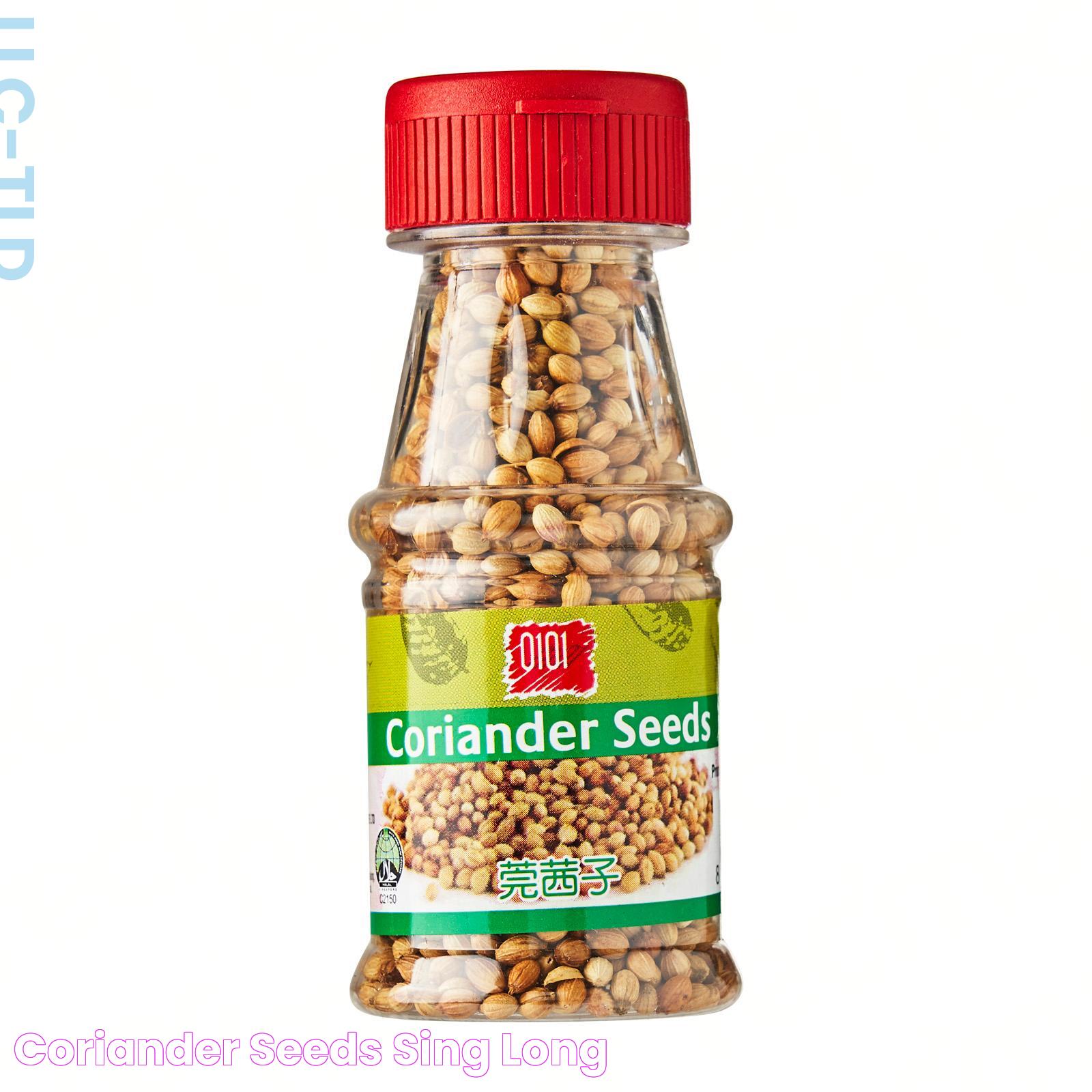 Coriander Seeds Sing Long