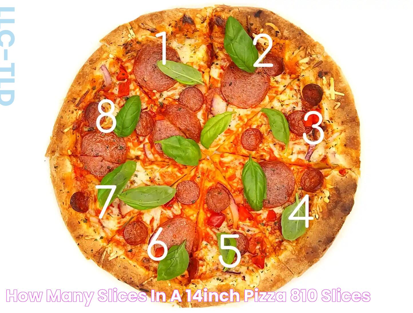 How Many Slices in a 14Inch Pizza? 810 Slices