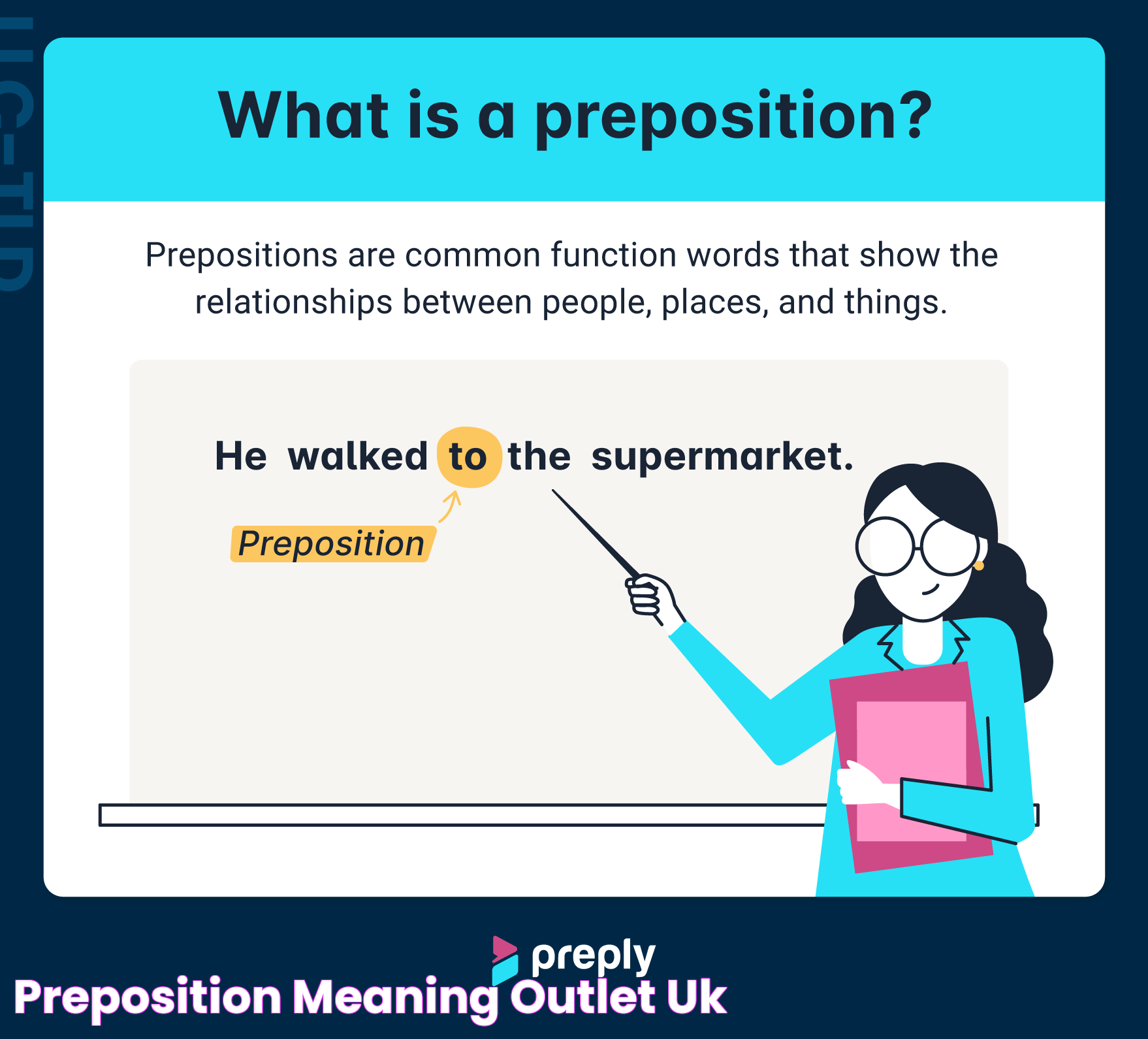 Preposition Meaning Outlet UK