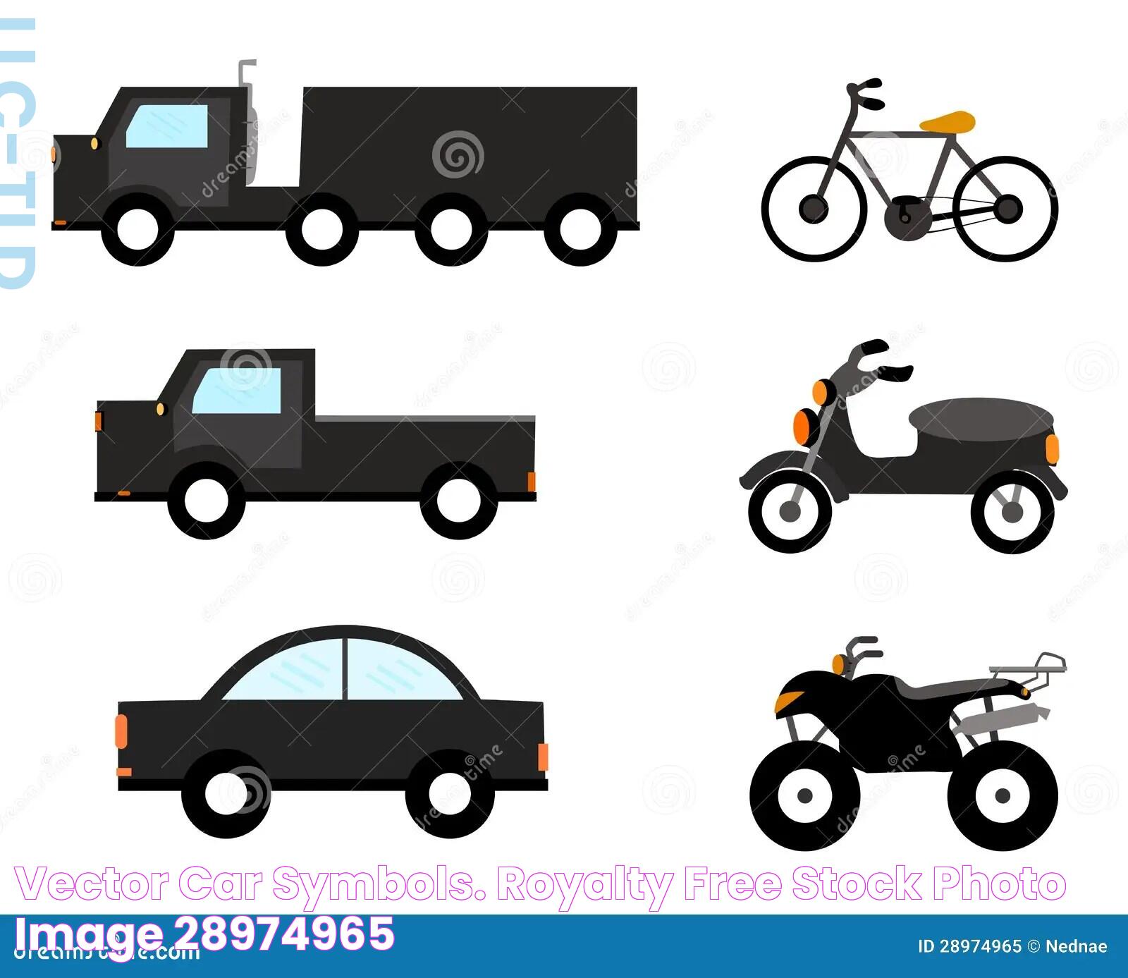 Vector Car Symbols. Royalty Free Stock Photo Image 28974965