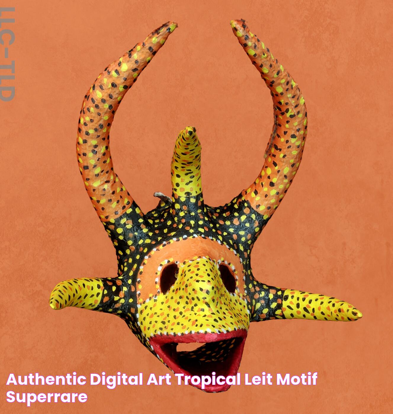 Authentic Digital Art Tropical Leit Motif SuperRare