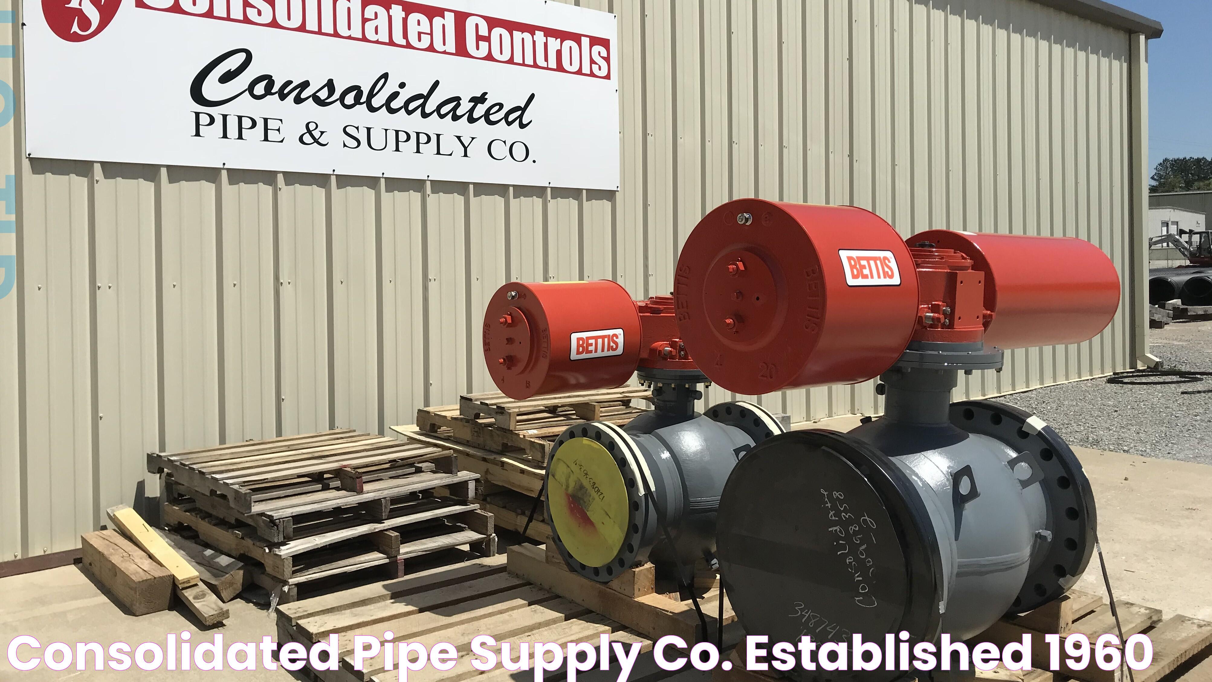 Consolidated Pipe & Supply Co. Established 1960