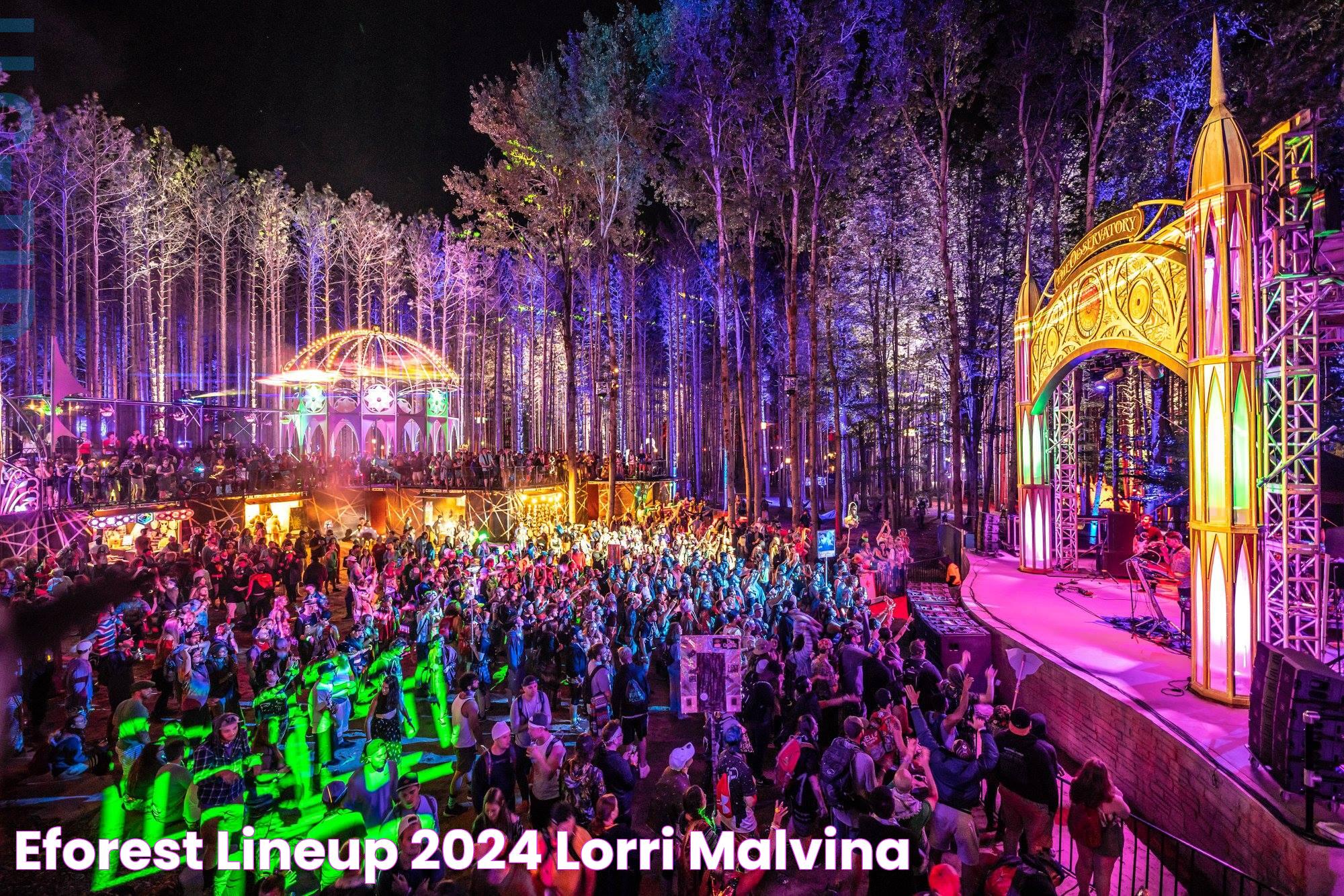 Eforest Lineup 2024 Lorri Malvina