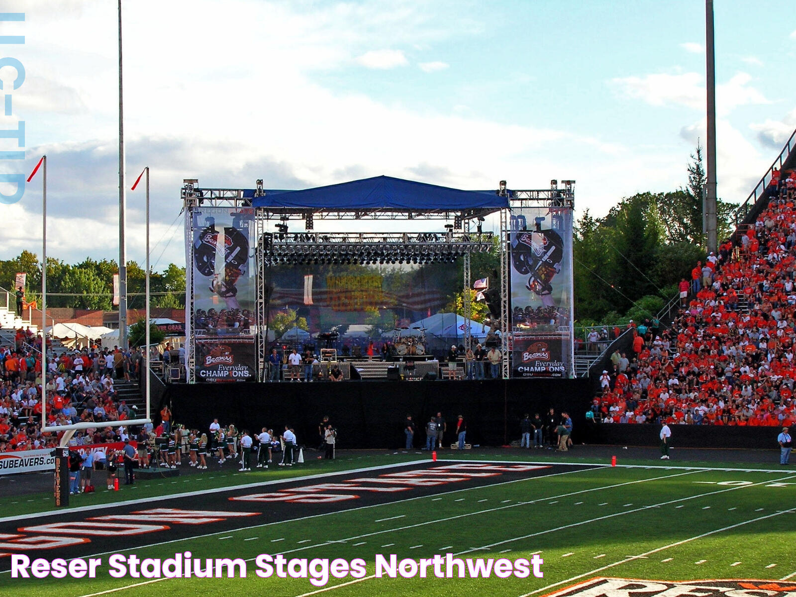 Reser Stadium Stages Northwest