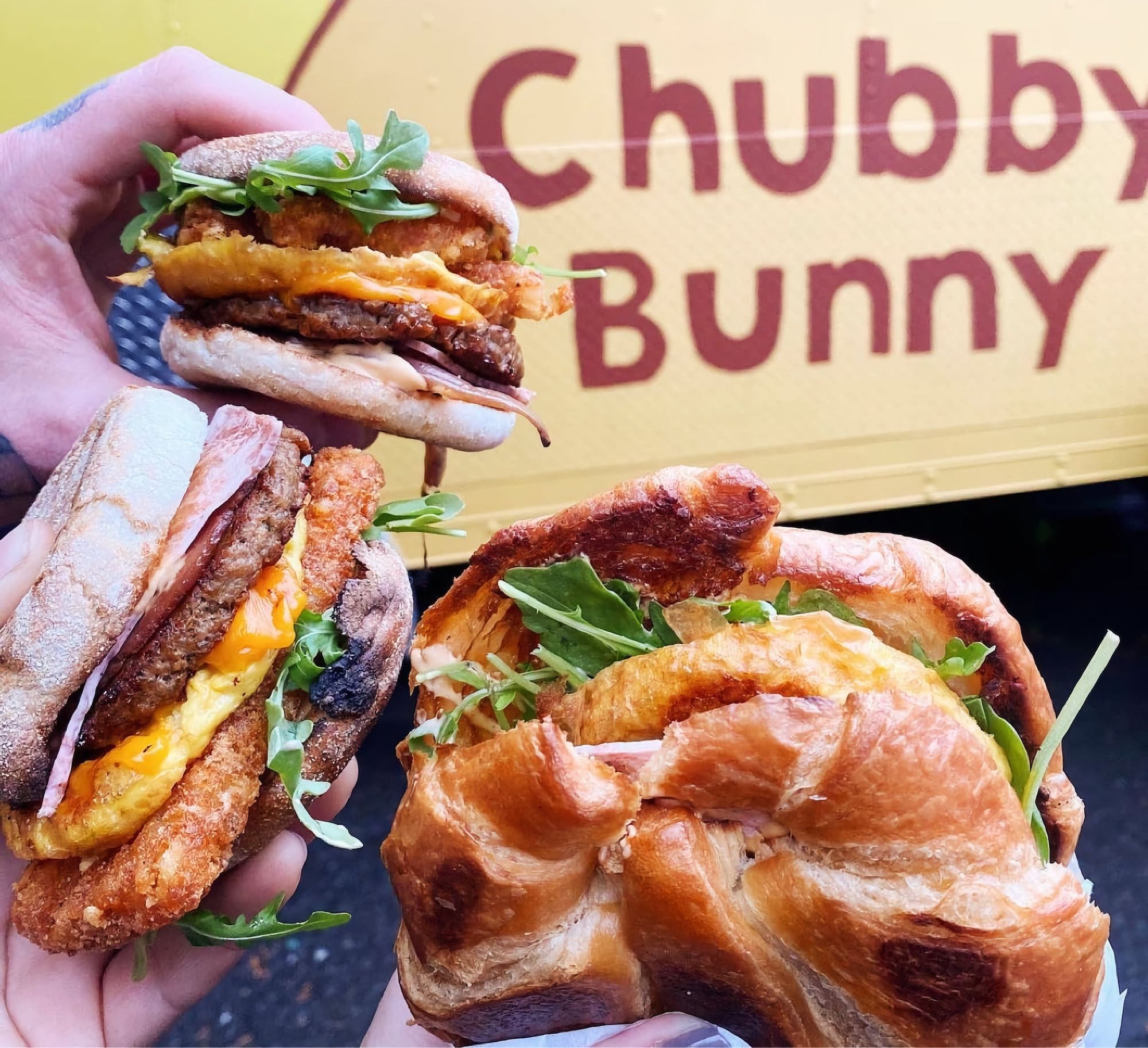 Breakfast Sandwiches Chubby Bunny