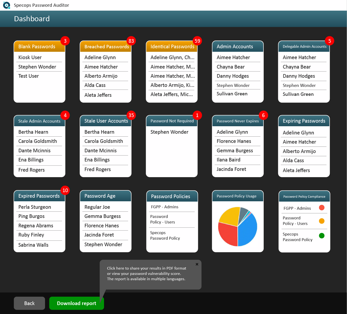 Check Pwned Passwords in Active Directory Specops Software