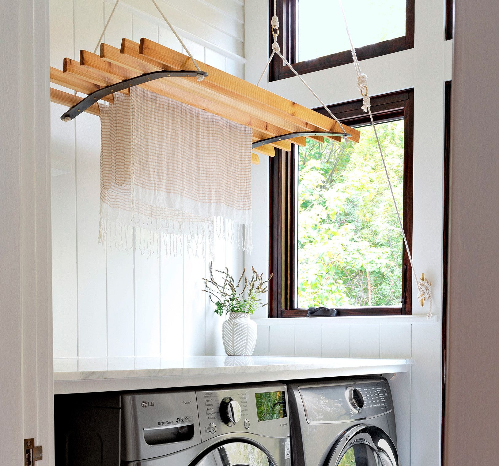 PulleyStyle Drying Rack Perfect laundry room, Drying room, House