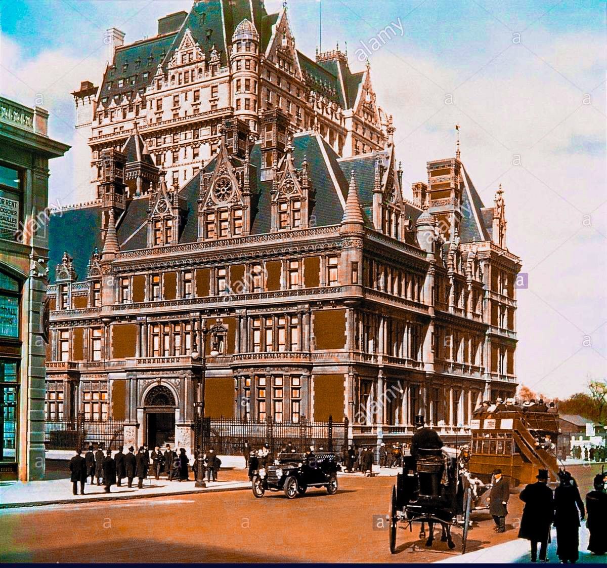 The Cornelius Vanderbilt II mansion was and remains the largest private