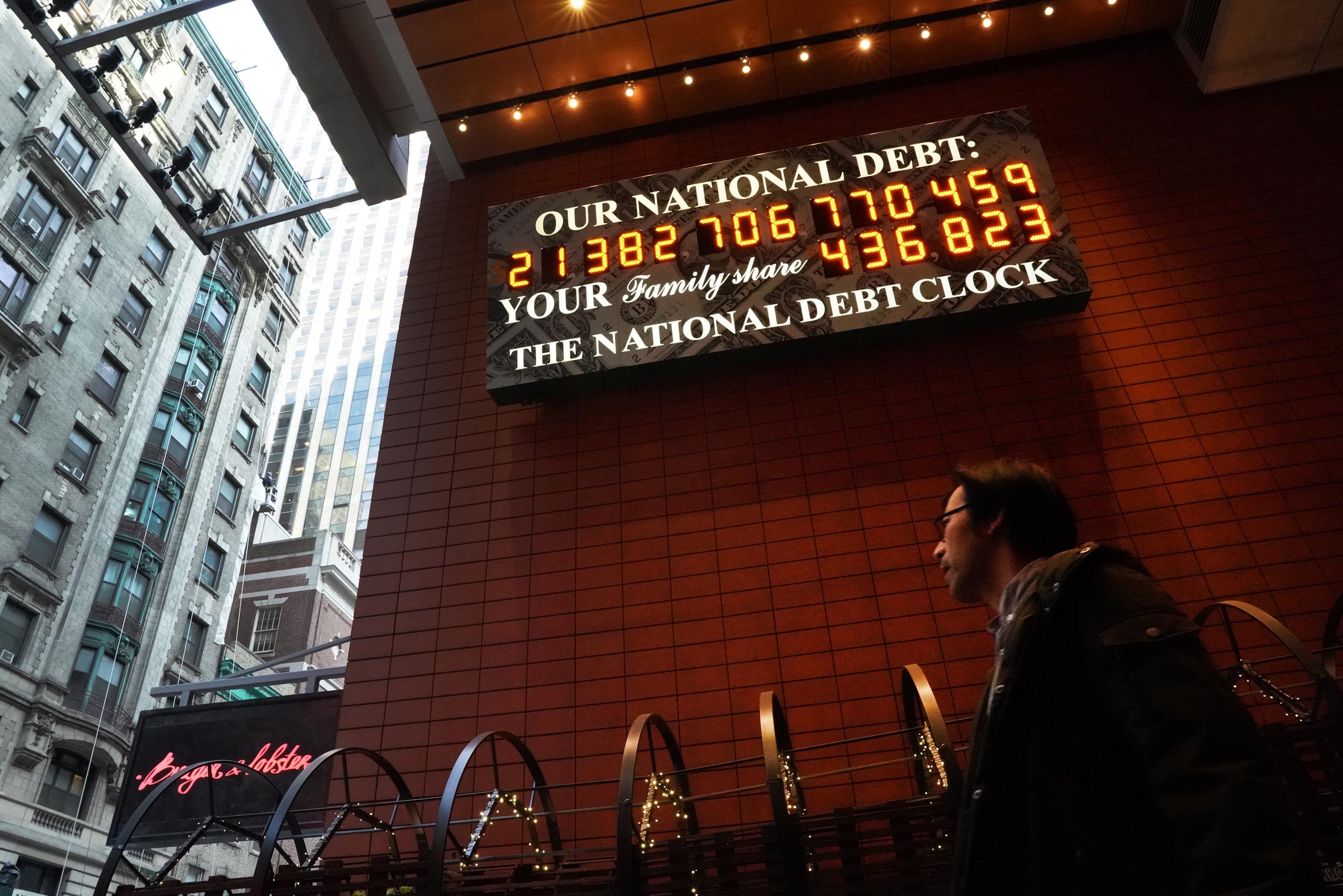 Us Debt Ceiling Clock Shelly Lighting