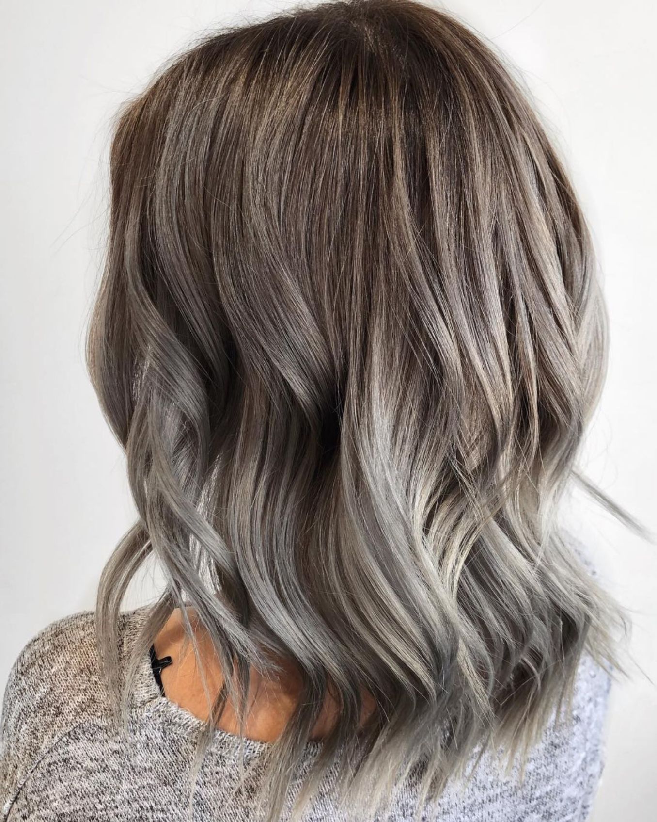 15 Trendy Gray Highlights For Brown Hair The FSHN