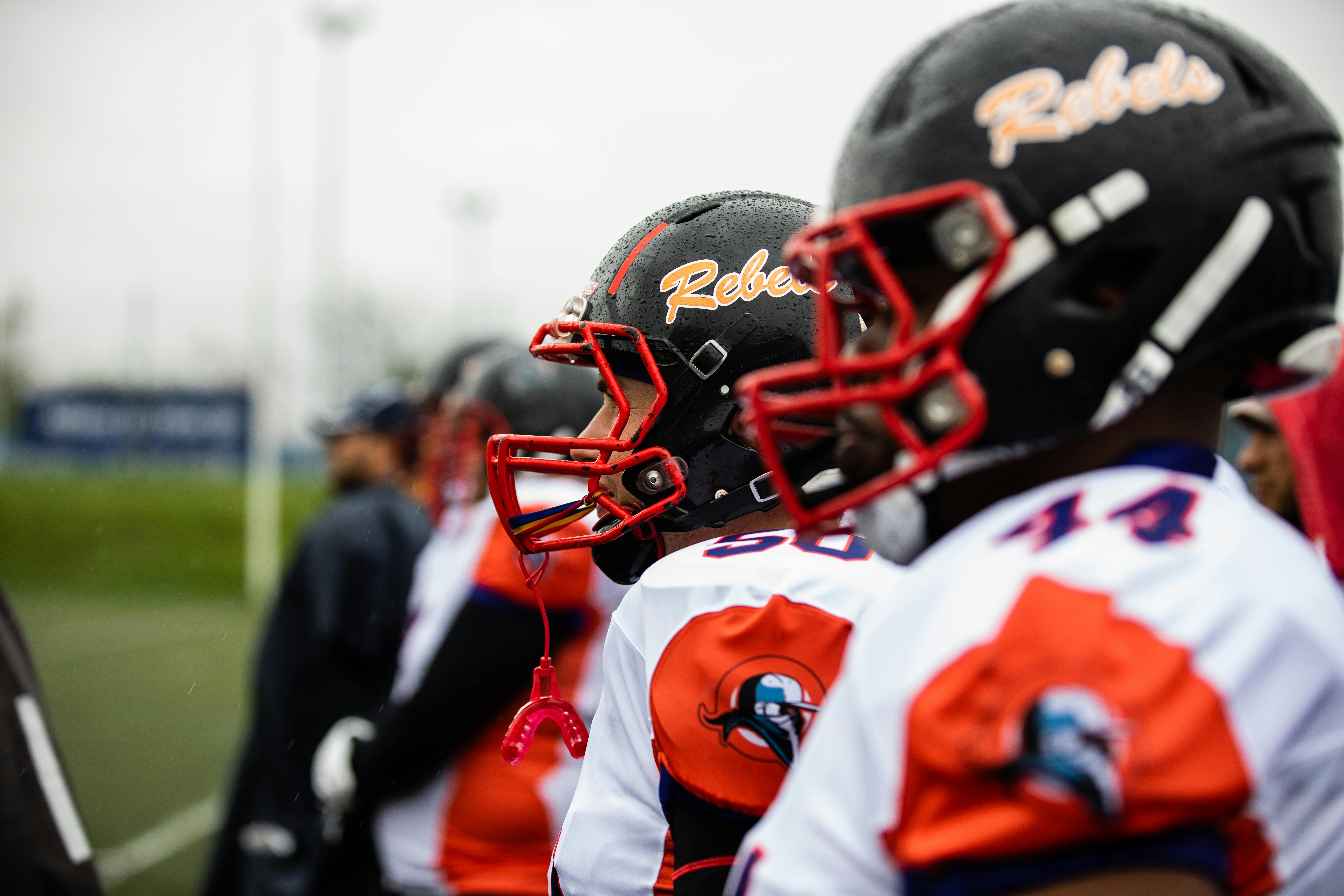 Football Players In The Field · Free Stock Photo