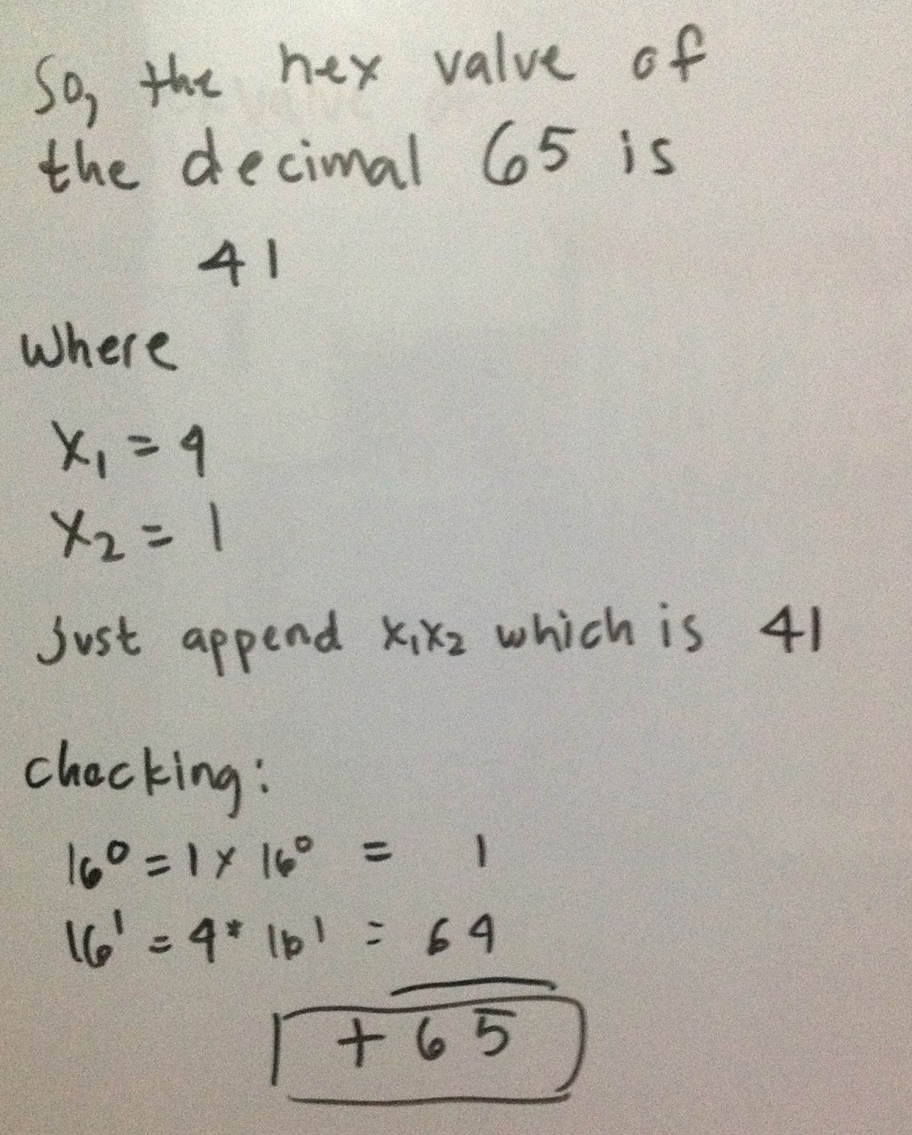 Hexadecimal to Decimal and Decimal to Hexadecimal Conversion