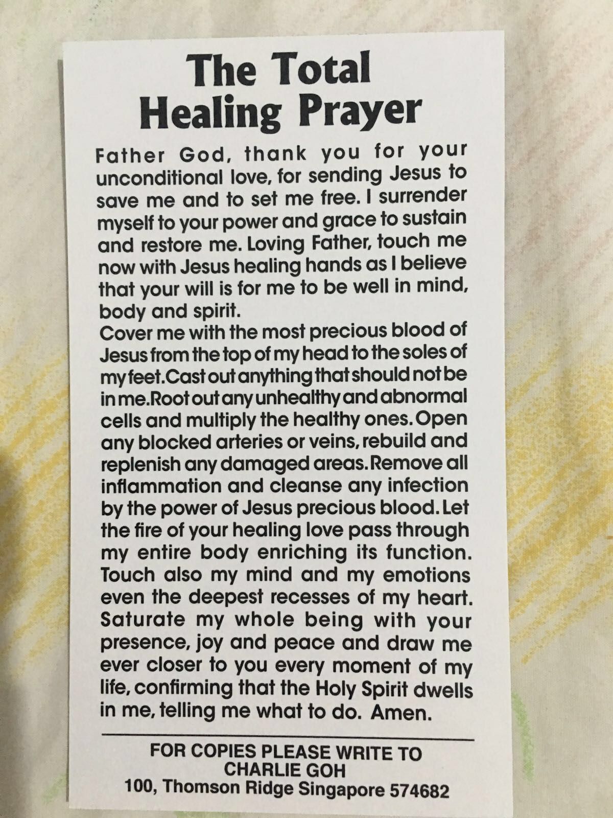 Prayer For The Sick Quotes ShortQuotes.cc