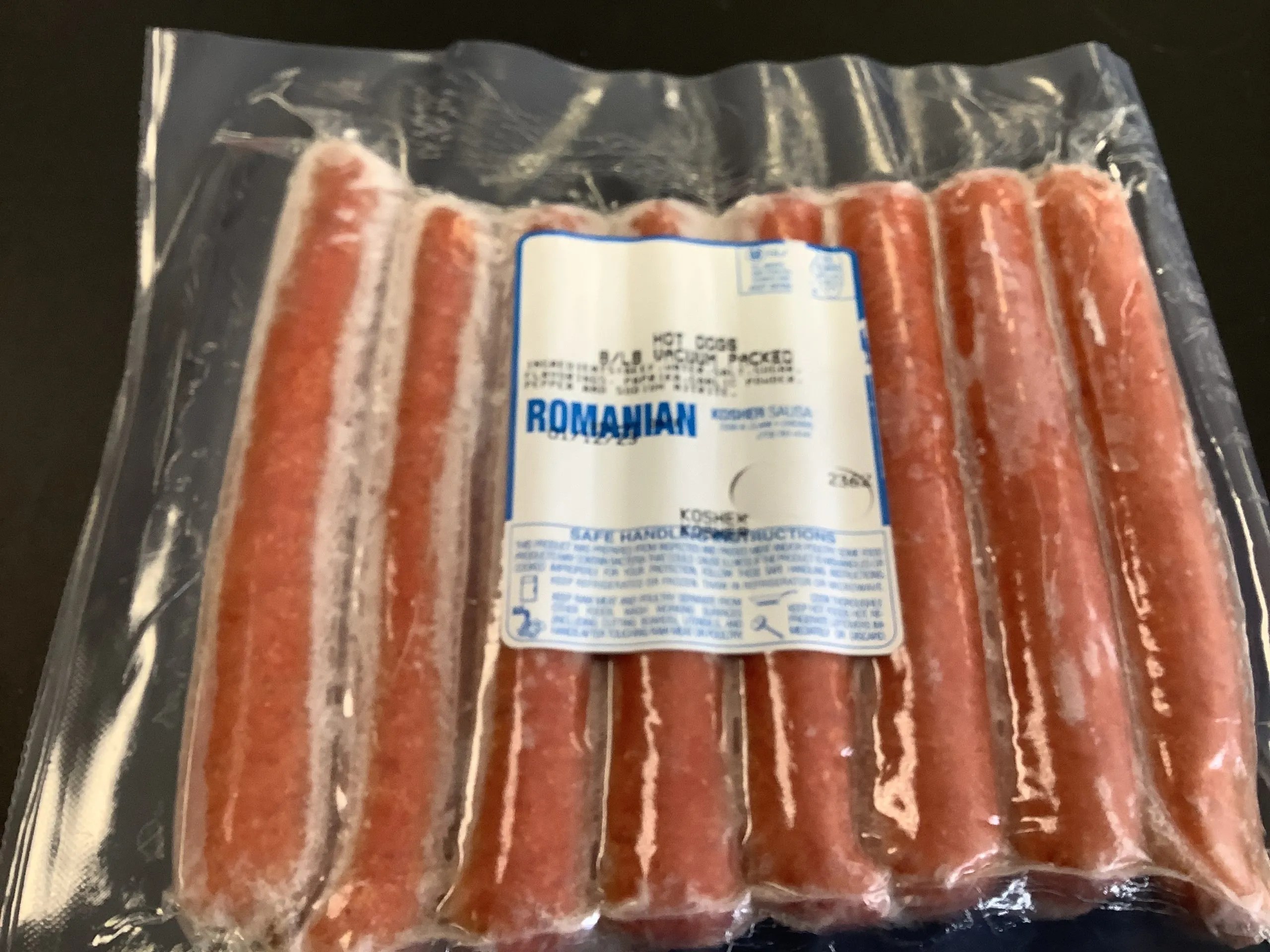 Romanian Hot dog Midwest Premium Kosher