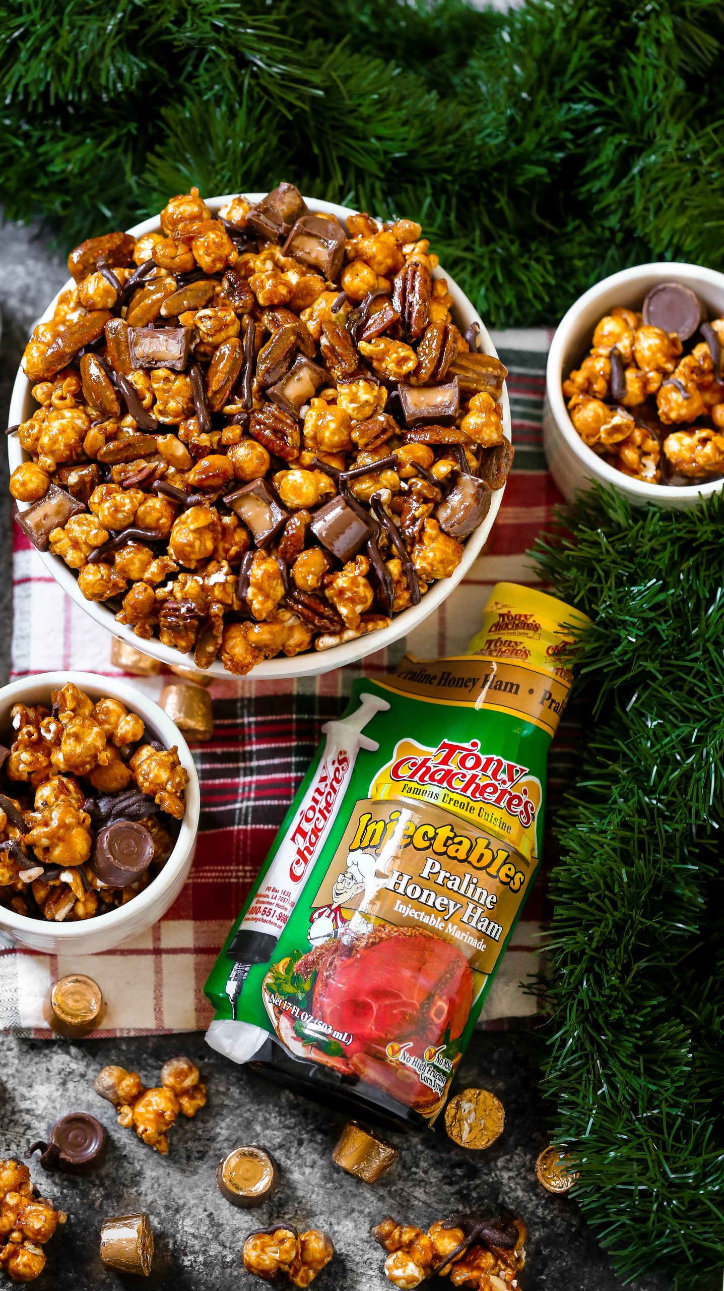 Christmas Snack Mix by Swanky Recipes Tony Chachere's