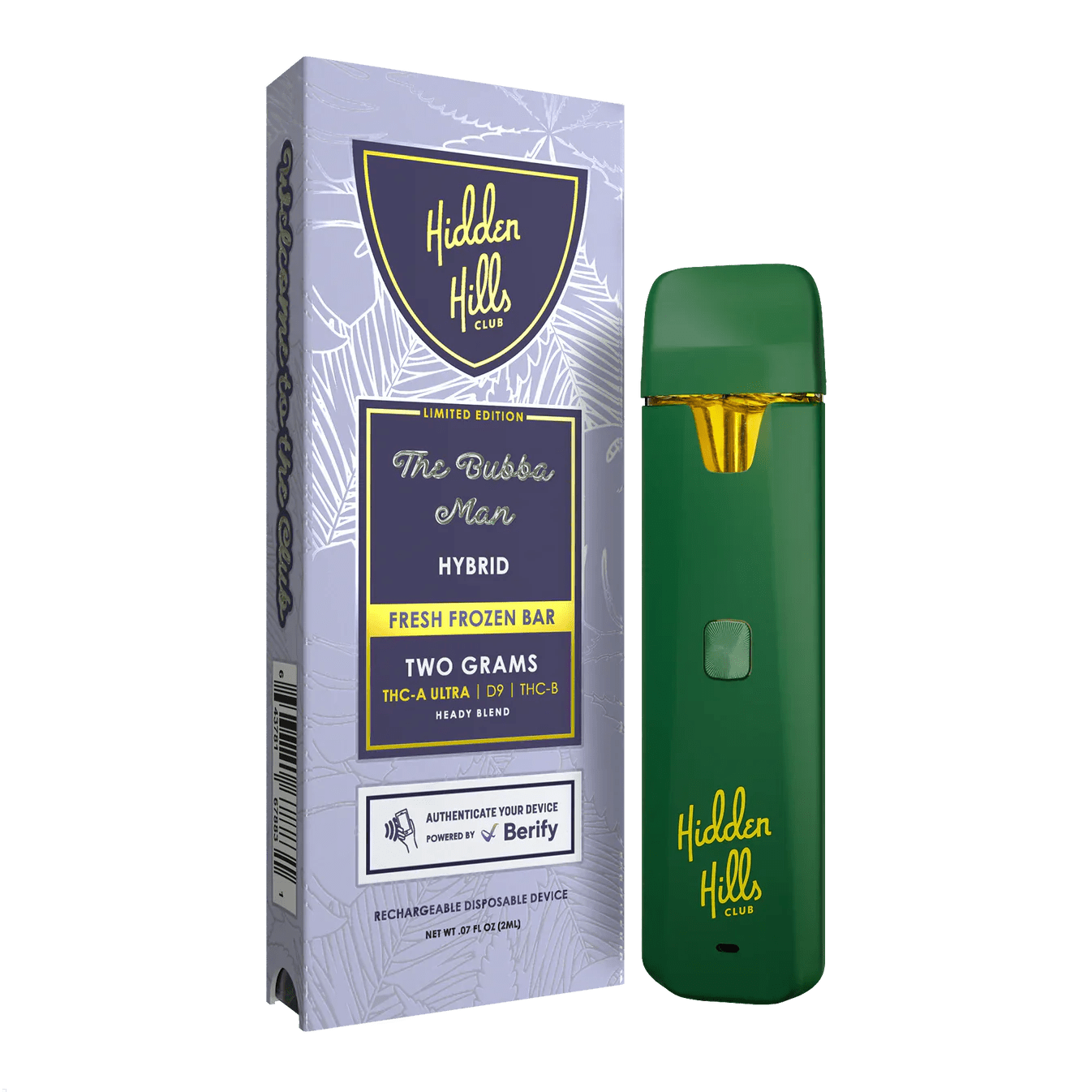 Hidden Hills Heady Blend Disposable Vape