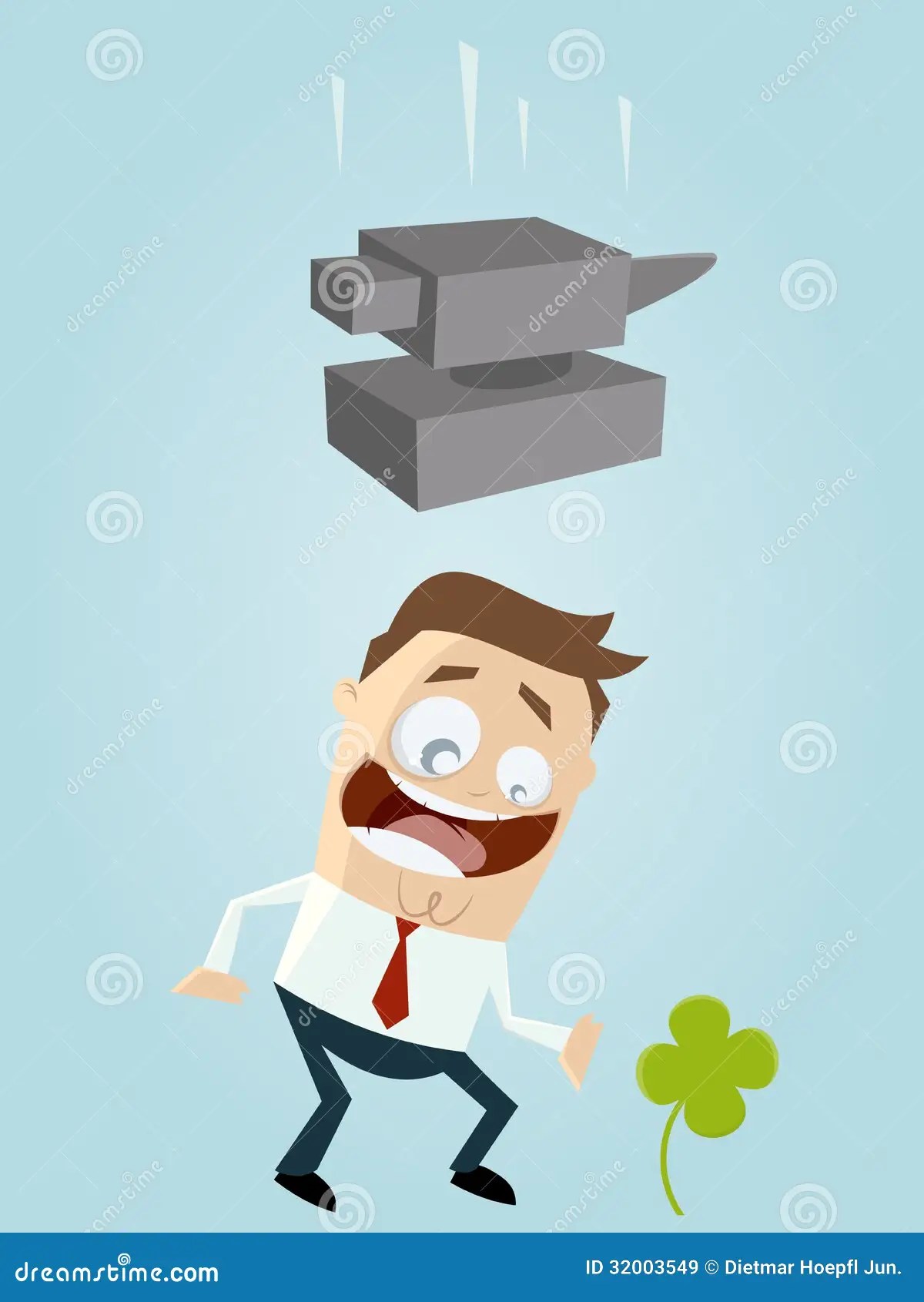 Luck and bad luck stock illustration. Illustration of unlucky 32003549