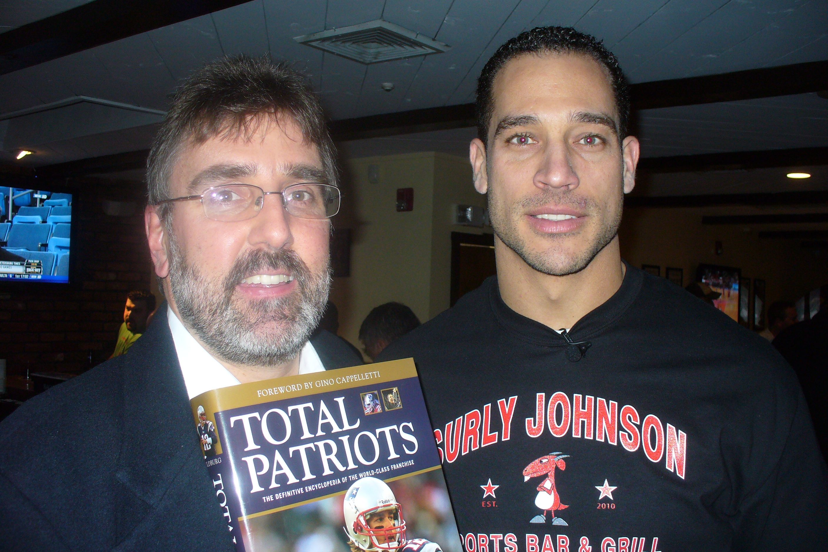 Patriots Tight End Christian Fauria and Robert Hyldburg Tight End, Nfl